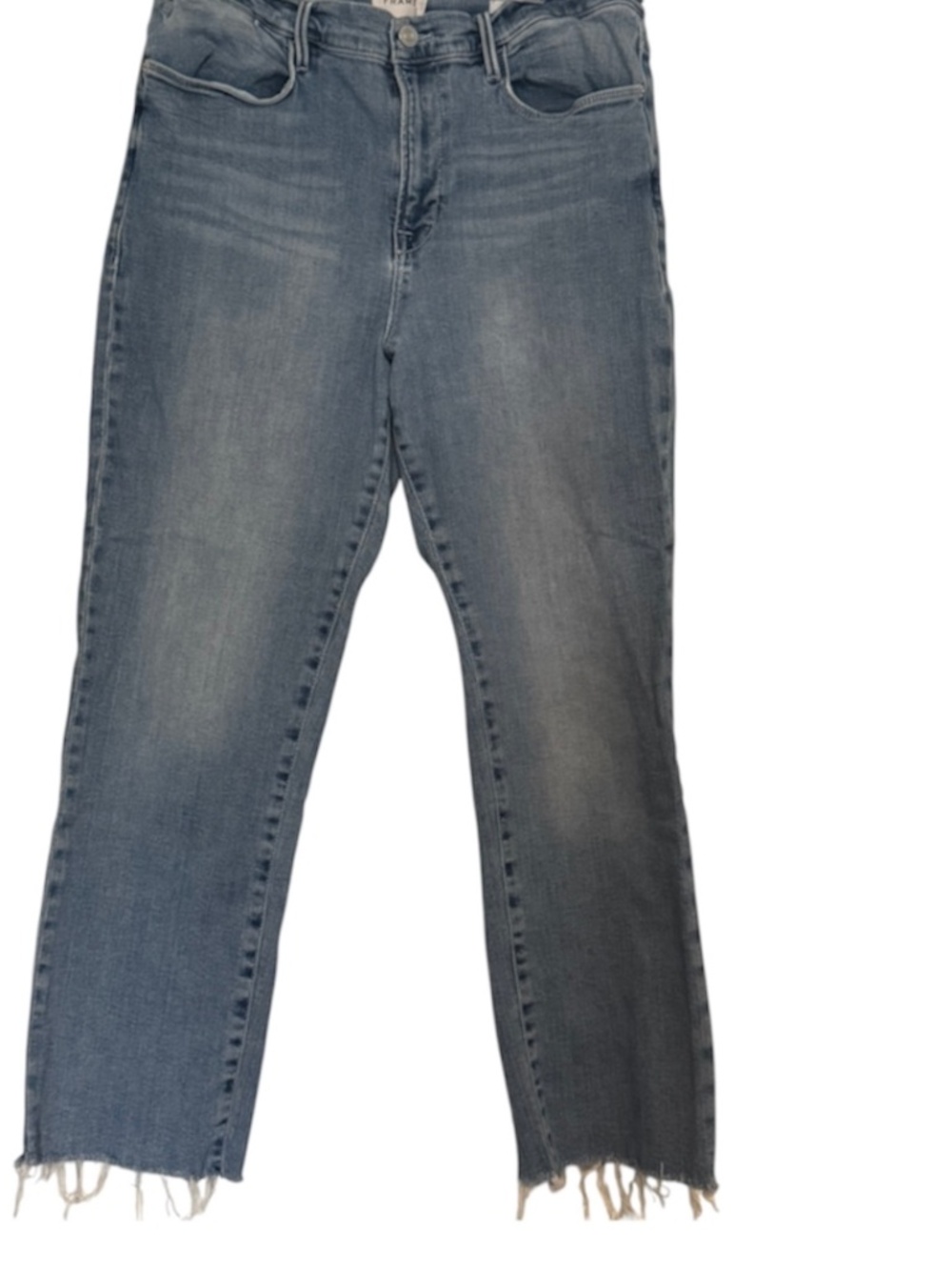 FRAME Frayed Raw Edge Le High Jean, 34